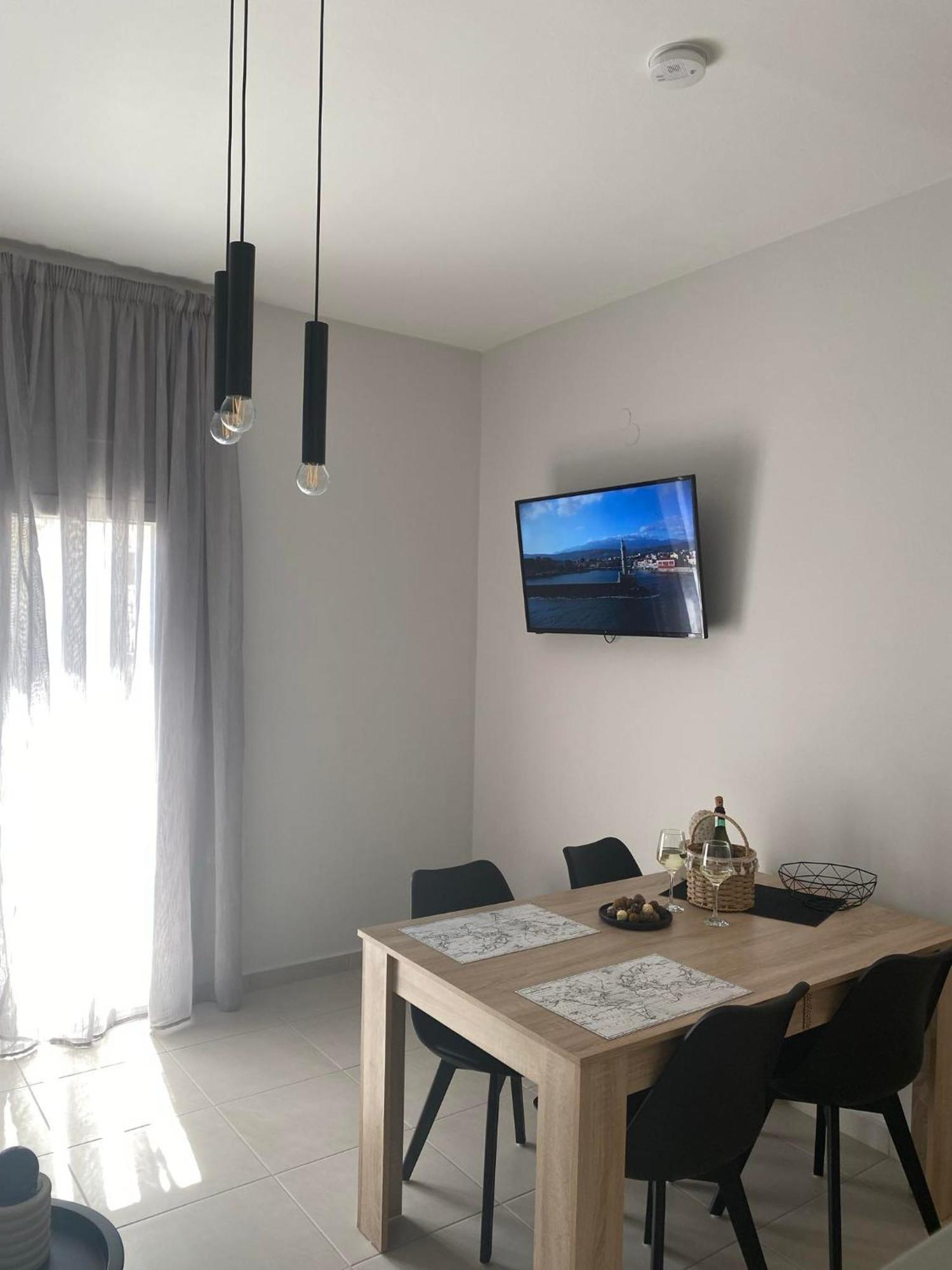 Kidonias Apartment Hriszí Aktí Haniá Kültér fotó